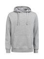 Heren Hooded Sweater Clique Regular Fit Grijs melange